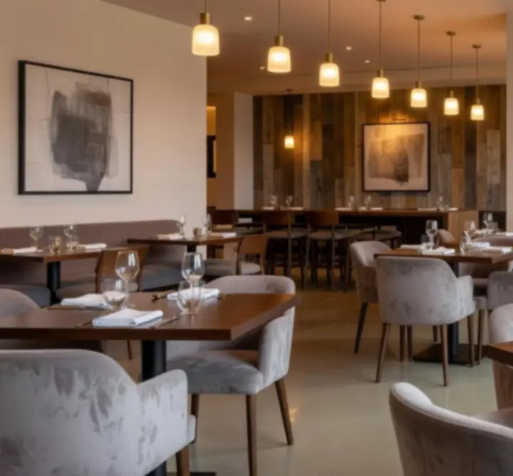Restaurant modern Association des copropriétaires 